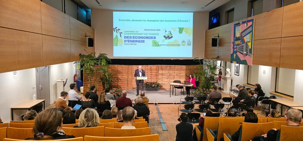 Le lancement du Championnat de France des économies d’énergie à Argenteuil