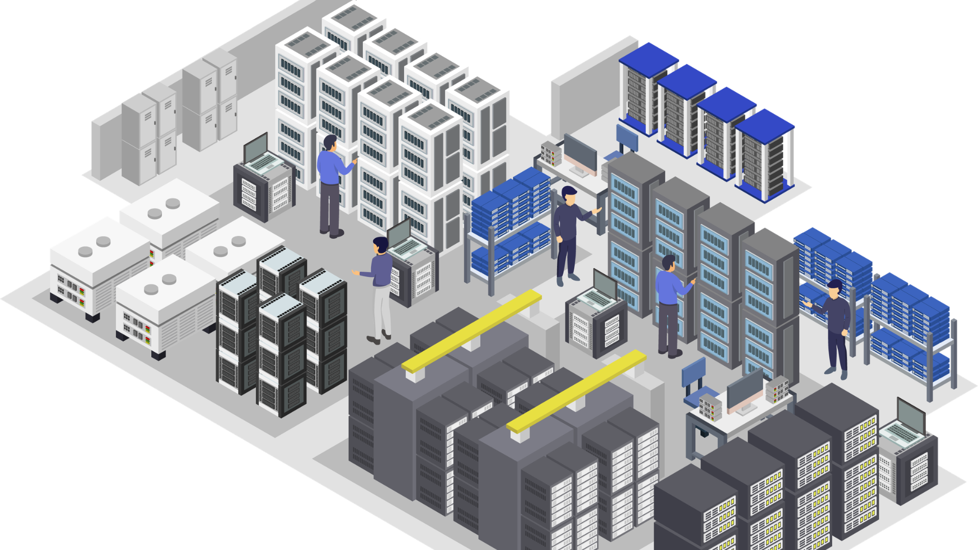 Travaux en datacenter : des chantiers techniques aux économies d’énergie mesurables