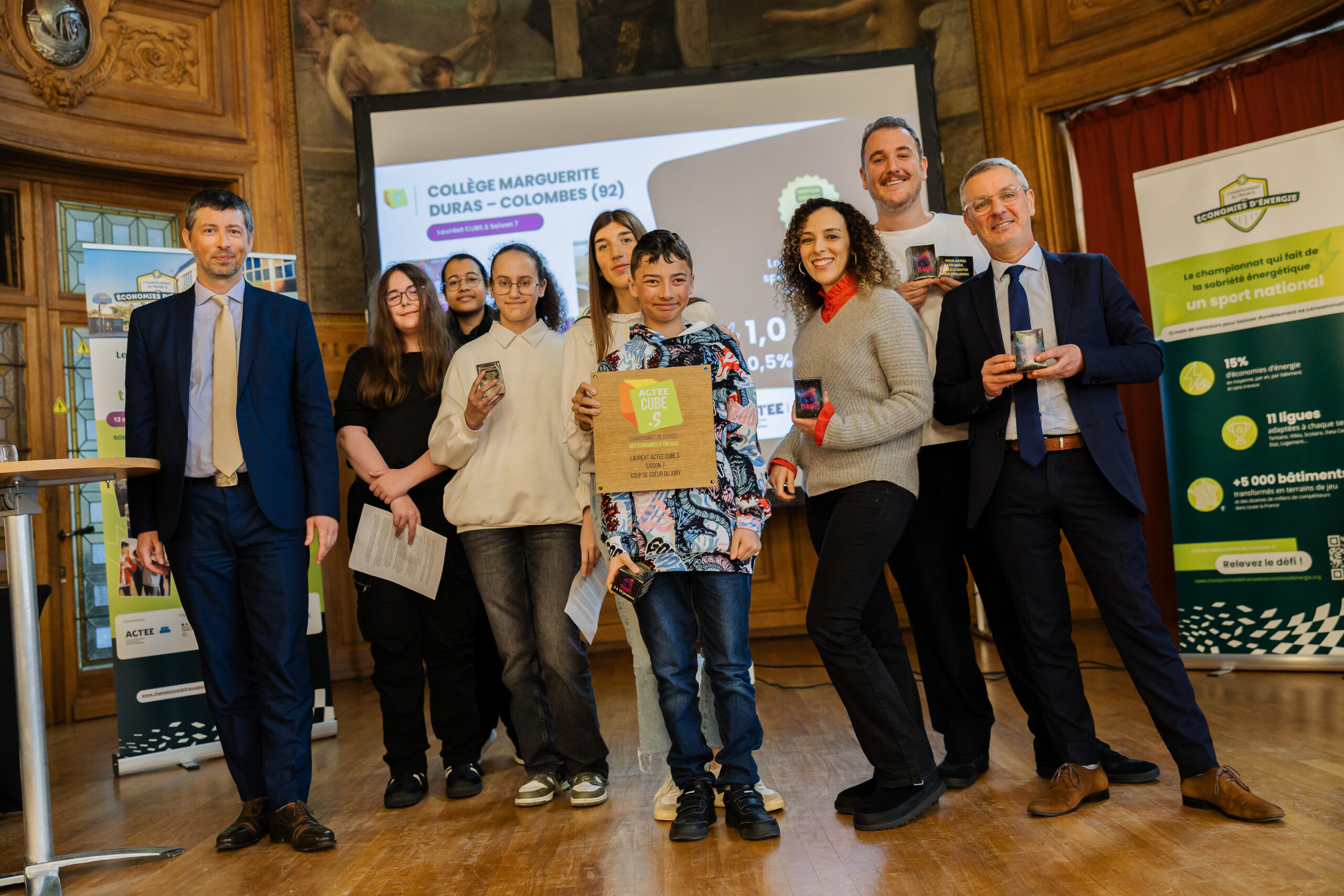 CUBE Scolaire Saison 7 : 5 mentions spéciales pour célébrer les économies d’énergie !